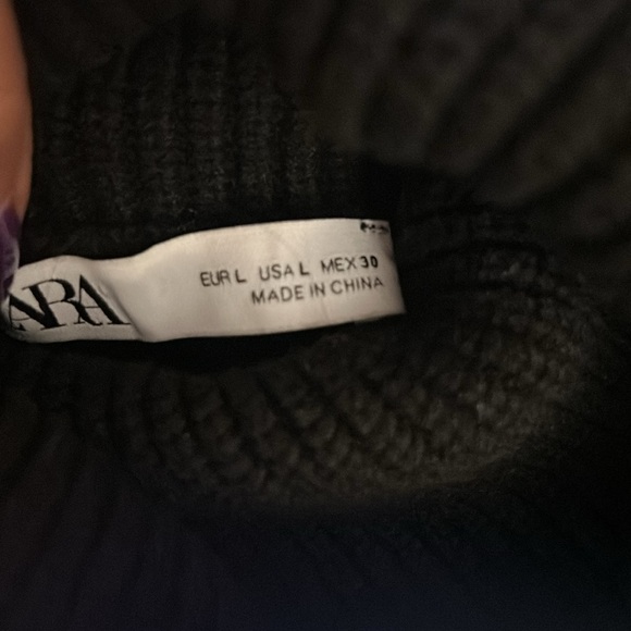 Zara crop turtleneck sweater - Picture 3 of 4